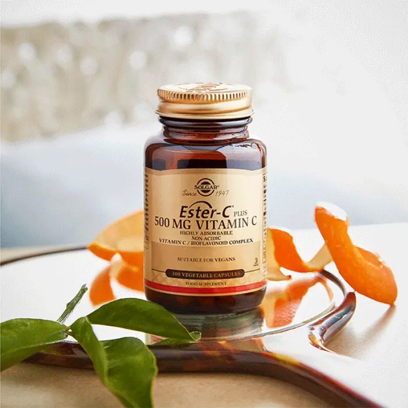Solgar Ester-C Plus 500 mg Capsule