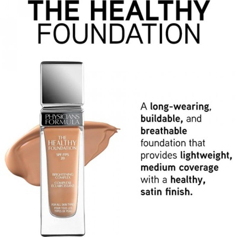 Physicians Formula The Healthy Foundation SPF 20 Light to Medium Coverage with Brightening Complex and Antioxidant