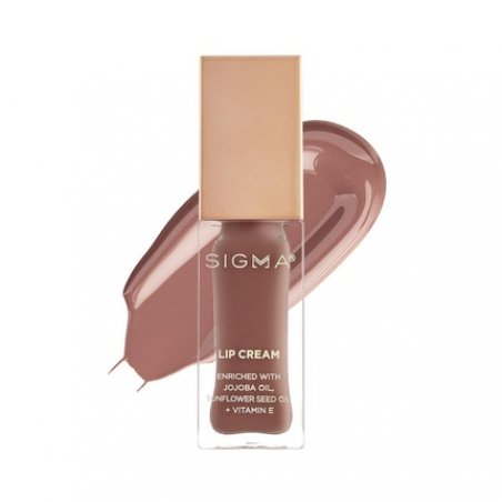 Sigma Beauty Lip Cream Begonia Professional Liquid Lipstick Cream with an Ultra-Hydrating Formula and a Lustrous Creamy