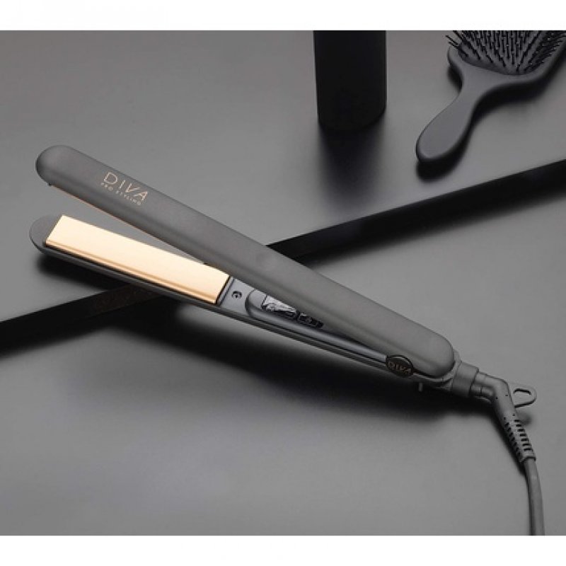 Diva Pro Styling Elite Straightener Arabian Night with Macadamia Argan Oil and Keratin Infused Ceramic Plates & Edit