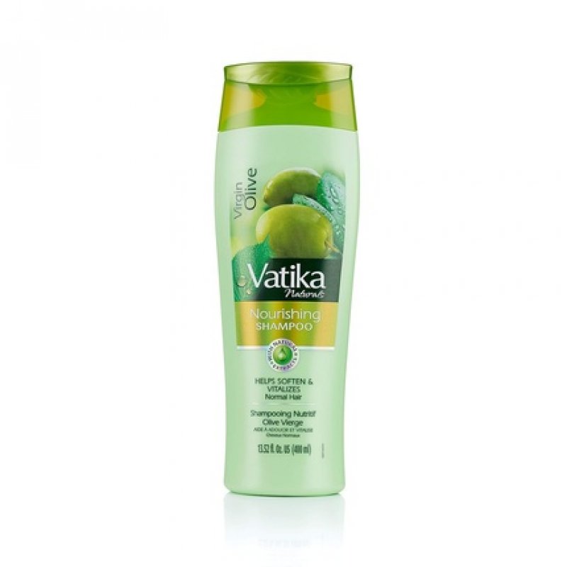 Dabur Vatika Naturals Shampoo for Women Nourish and Rejuvenate Your Natural Hair 400ml Bottle Virgin Olive