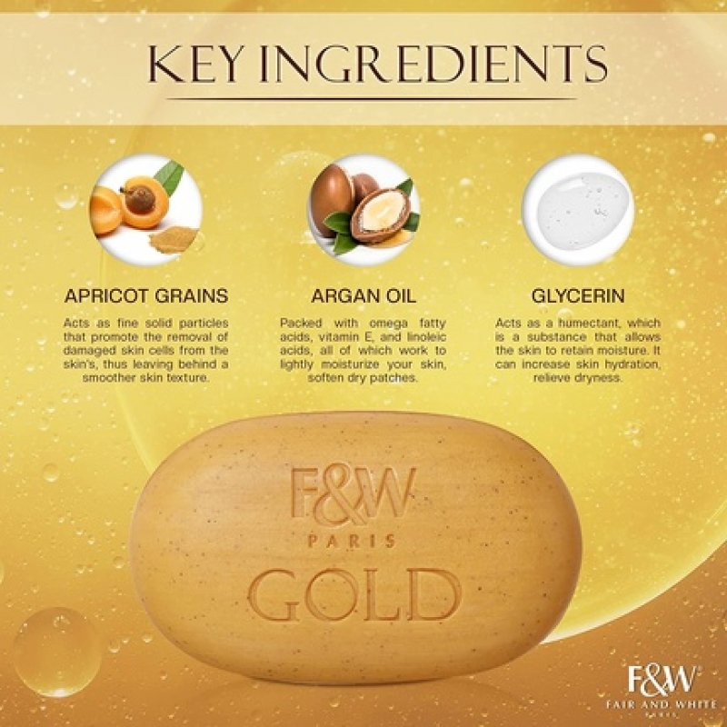 Exfoliating Argan Soap Gold