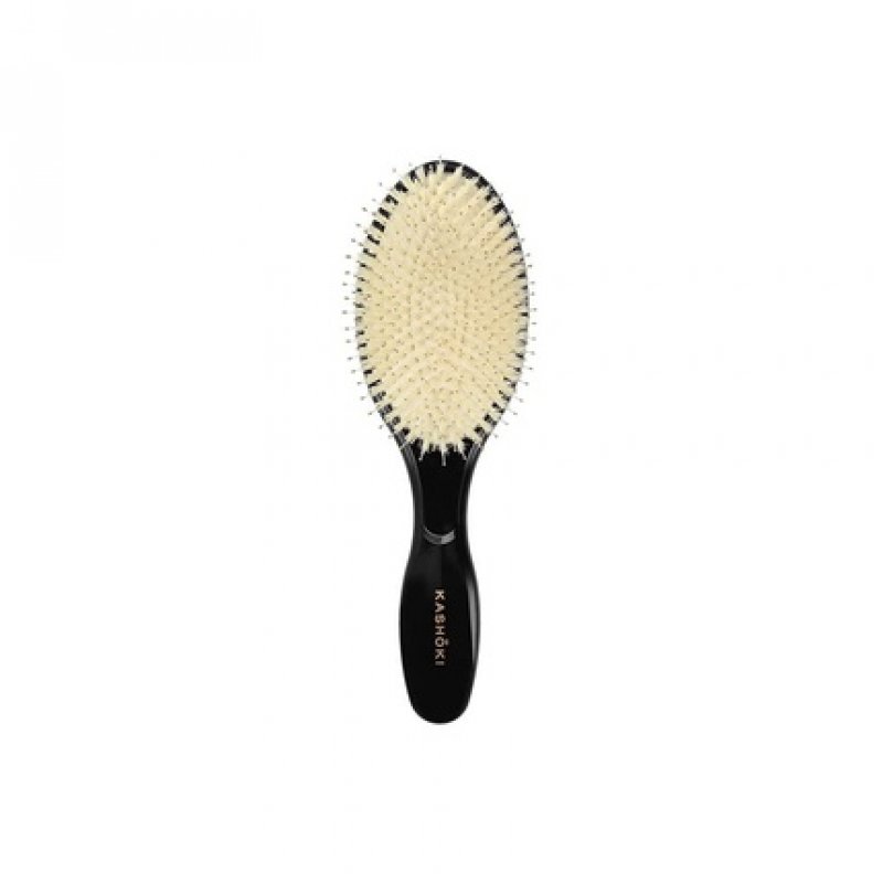 TB TOOLS FOR BEAUTY Kashoki Professional Hair Brush Smooth White Large Oval