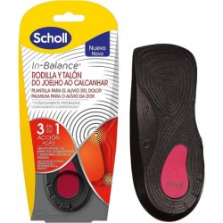 Scholl in-Balance Biomechanical Insoles for Knee and Heel Pain Relief Size S (5-7.5)