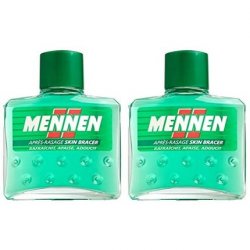 Mennen Skin Bracer Aftershave Lotion for Men 125ml - Pack of 2