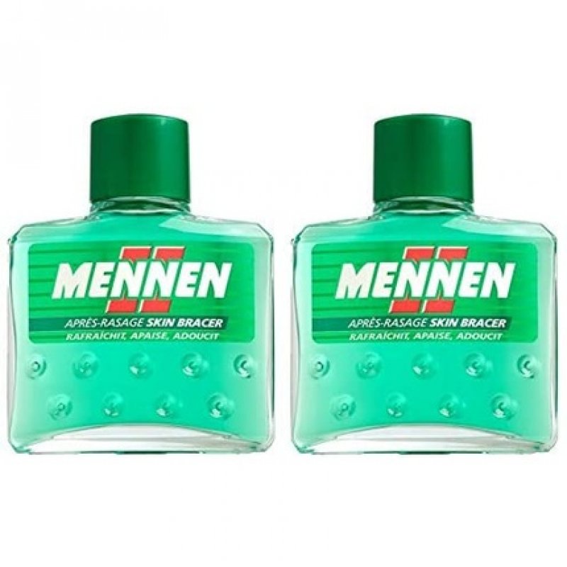 Mennen Skin Bracer Aftershave Lotion for Men 125ml - Pack of 2