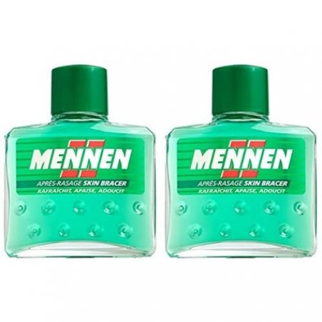 Mennen Skin Bracer Aftershave Lotion for Men 125ml - Pack of 2