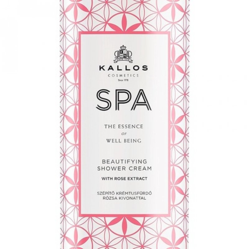 Kallos Spa Beautifying Shower Gel with Rose Extract 1000ml