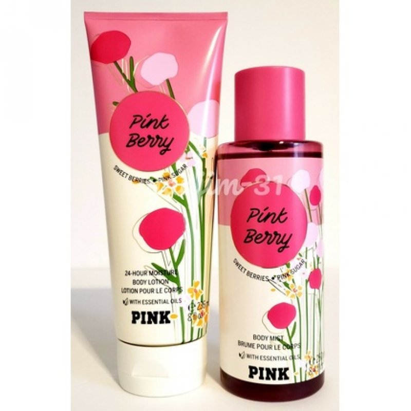 Victoria Secret Pink Berry Mist and Lotion Set