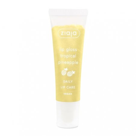 Lip Balm with Tropical Pineapple Lip Gloss