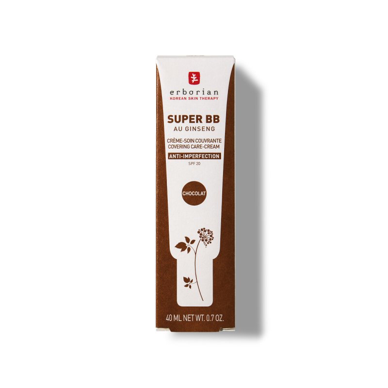 Erborian Super BB Cream with Ginseng Full Coverage BB Cream for Acne Prone Skin 40ml