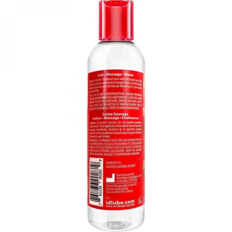 ID 3Some 3 in 1 Lick Massage Lotion Lube 118ml Passion Fruit Flavour Warming Massage Gel