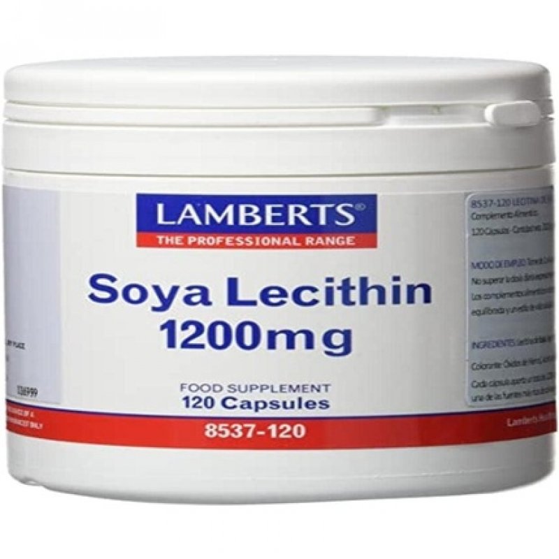 Lamberts Soya Lecithin 1200mg 120 Capsules