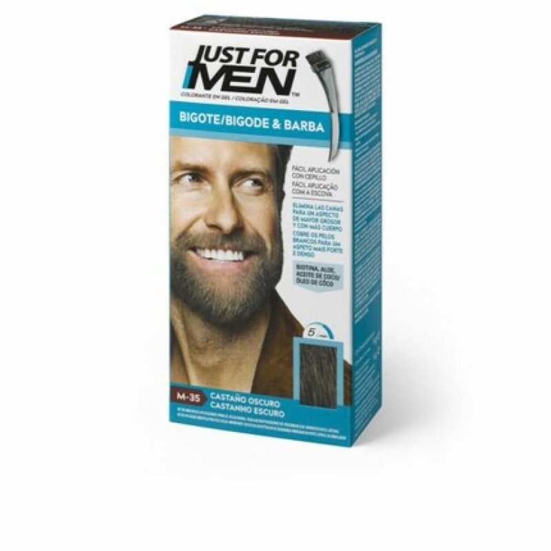 Just For Men Coloring Gel Mustache, Beard And Sideburns dark brown 15ml