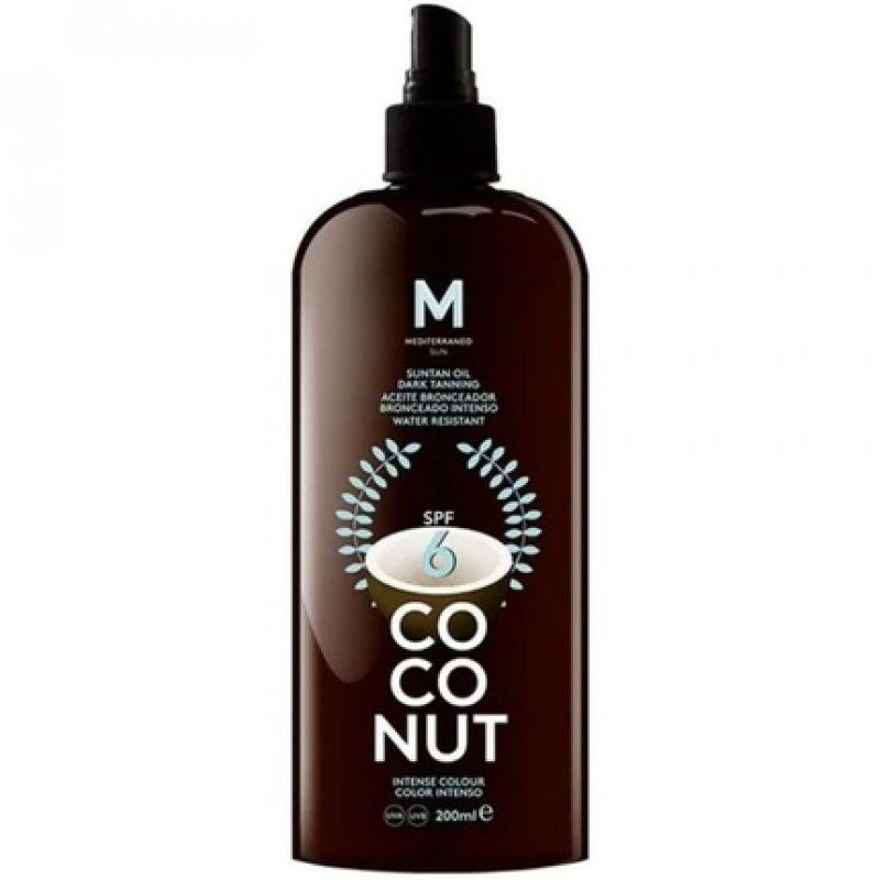 COCONUT Dark Tanning Suntan Oil SPF6 200ml