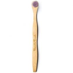 The Humble Co. Bamboo Tongue Scraper Ultra-Soft Purple - Biodegradable, Eco-Friendly, Vegan for Your Everyday Oral Care