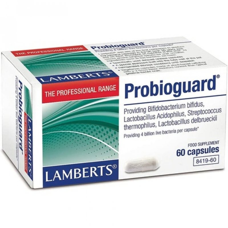 Lamberts Healthcare Ltd. Probioguard Travel-Friendly Microorganisms 60 Capsules