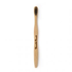 The Humble Co. 16461 brosse à dents Noir, Bois Adulte