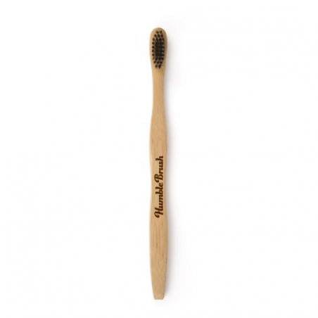 The Humble Co. Bamboo Toothbrush Black Soft Bristles Biodegradable Eco-Friendly Vegan for Your Everyday Oral Care