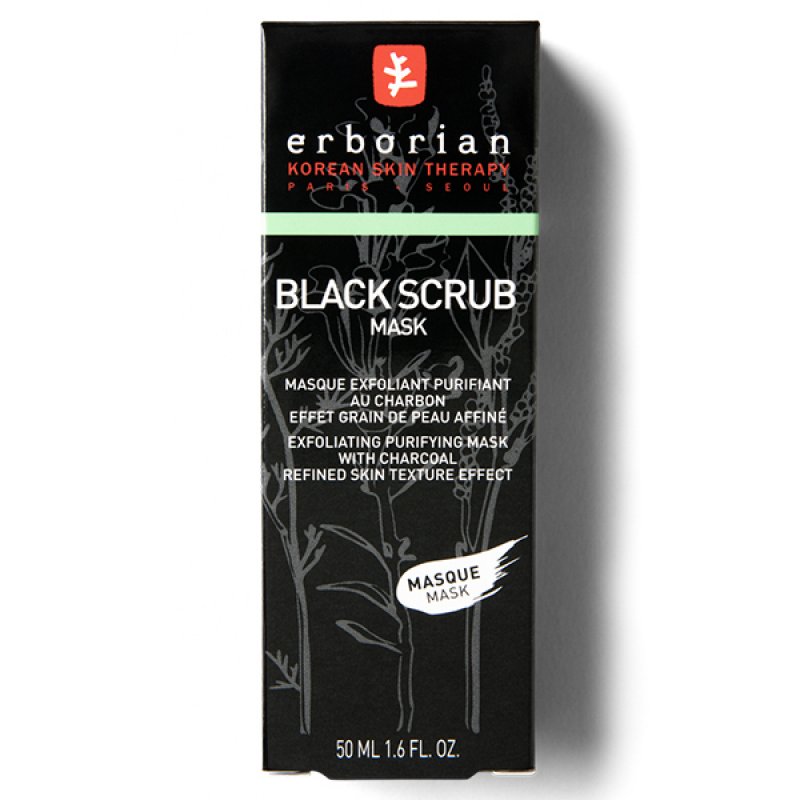 Erborian Black Scrub Gommage nettoyant Femmes 50 ml