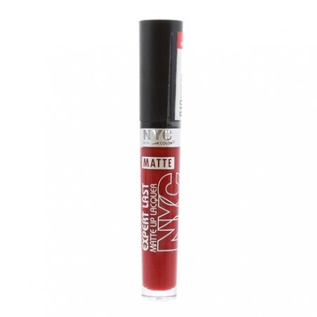 NYC Show Time Expert Last Matte Lip Lacquer 810 Riverdale Matte Red