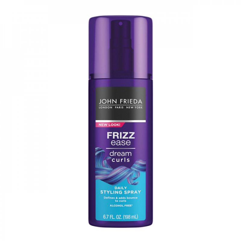 John Frieda Frizz Ease Dream Curls Daily Styling Spray for Curly and Wavy Hair 200ml
