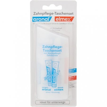 Aronal and Elmex Dental Care Travel Set 2x12ml
