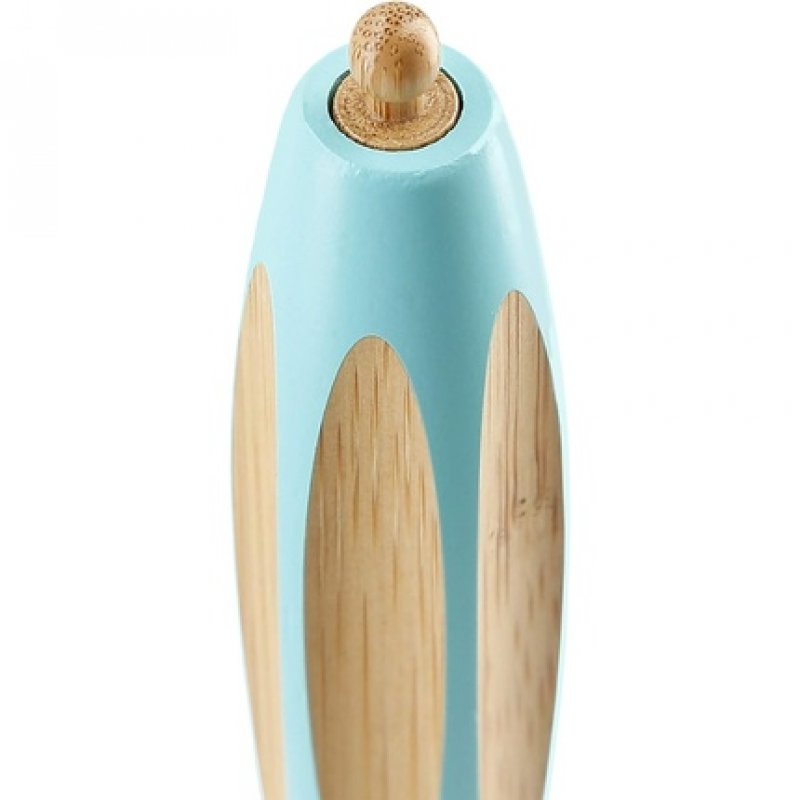 T4B Ilu BambooM Styling Detangling Eco Friendly Natural Bamboo Round Volume Color Hairbrush for Professional