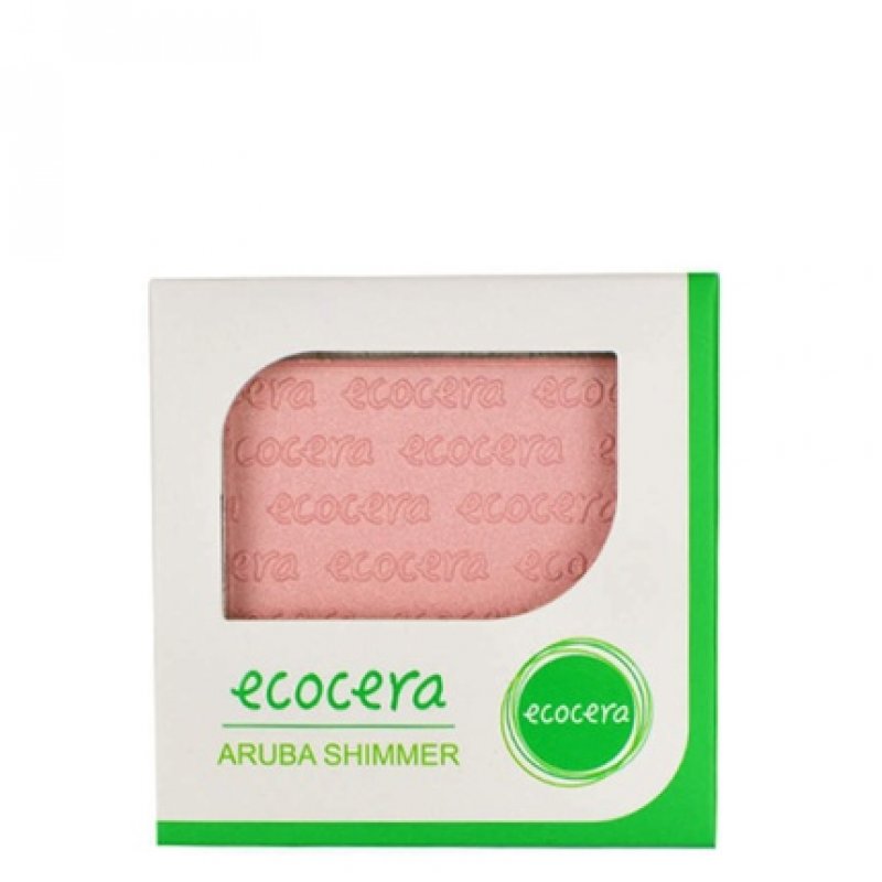 Ecocera Pressed Highlighter Vegan Shimmering Powder Face Makeup Brightener 10g