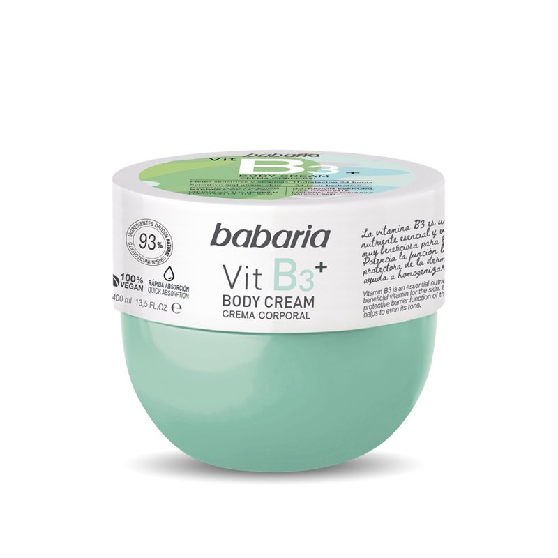 Body Cream with Vitamin B3 400ml