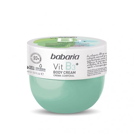 Body Cream with Vitamin B3 400ml