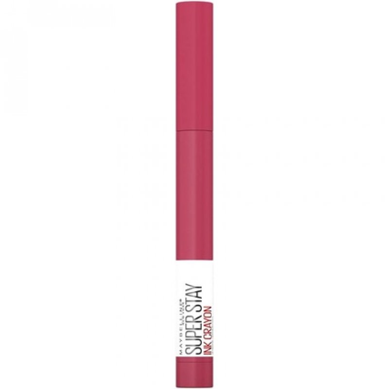 Maybelline New York Superstay Matte Ink Crayon Longlasting Pink Lipstick with Precision Applicator 80 Run The World