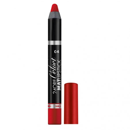 Deborah Milano 24ore Velvet Mat Lipstick 1,66 g 04 Cherry