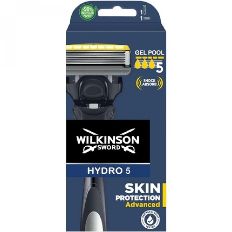 Wilkinson Sword Hydro 5 Skin Protection For Men Advanced Razor Handle 1 Blade Refill