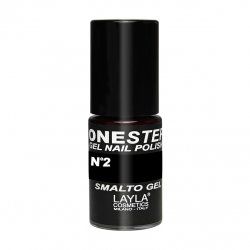 Layla Cosmetics One Step nail polish 5 ml Black