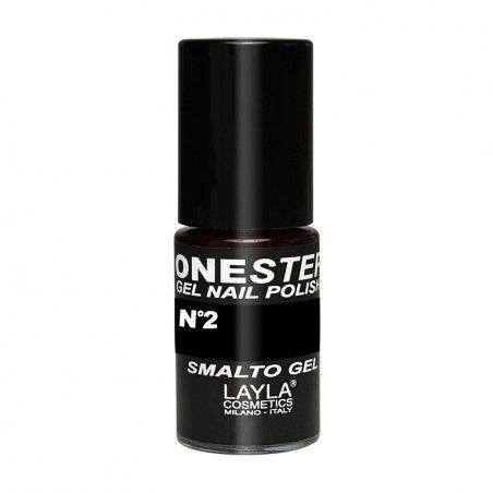 Layla Cosmetics One Step vernis à ongles 5 ml Noir