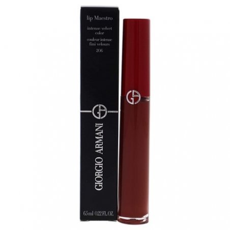 Giorgio Armani Lip Maestro Intense Velvet Color 206 Cedar Women Lipstick 0.22oz