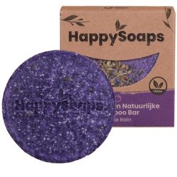 HappySoaps Purple Rain Lavender Moisturizing Solid Shampoo Bar 70g