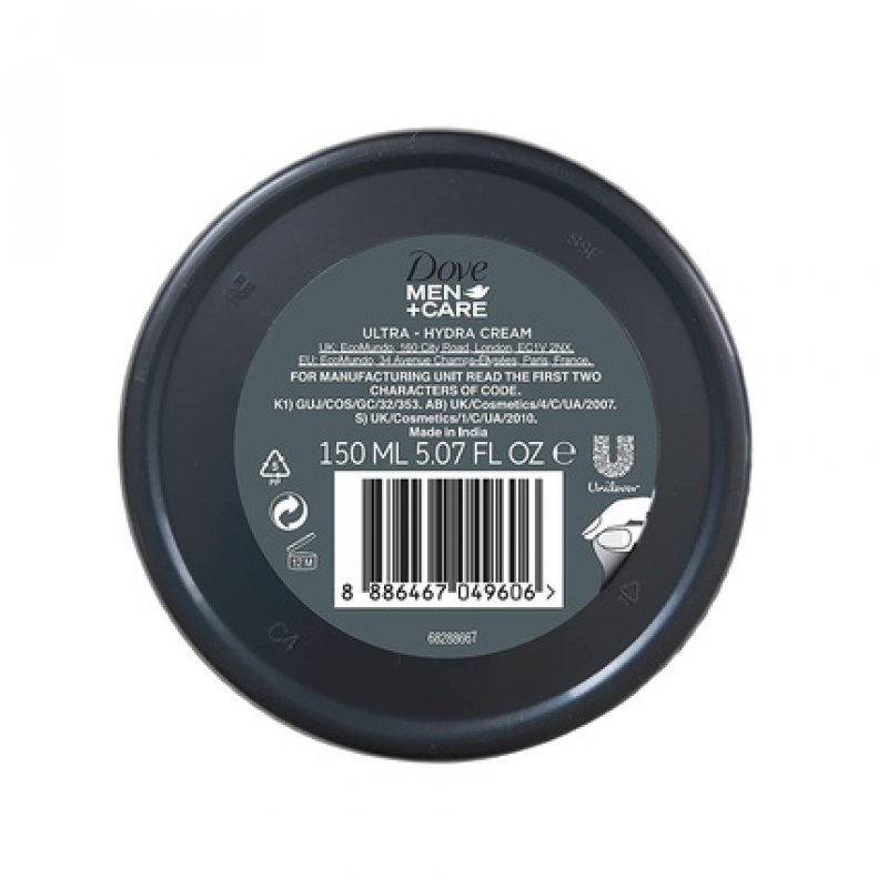 Dove cream 150 ml. Men hydra cream face, hands and body