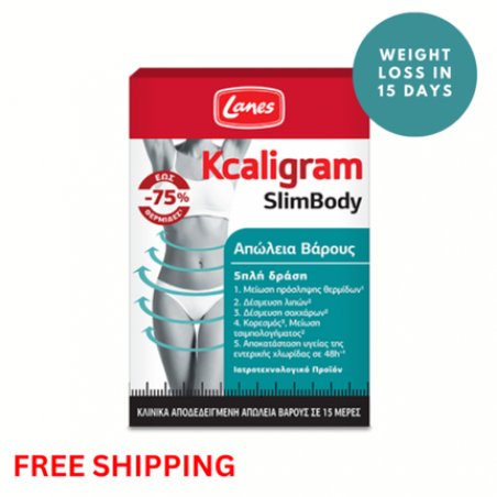 Lanes Kcaligram Slim Body Weight Loss Supplement 60 Tablets
