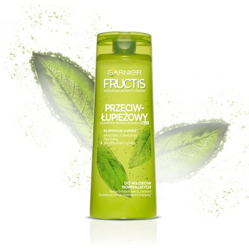 Garnier Fructis Anti-Dandruff Hempoo 2 in 1 Nourishing Shampoo for Normal Hair 400ml