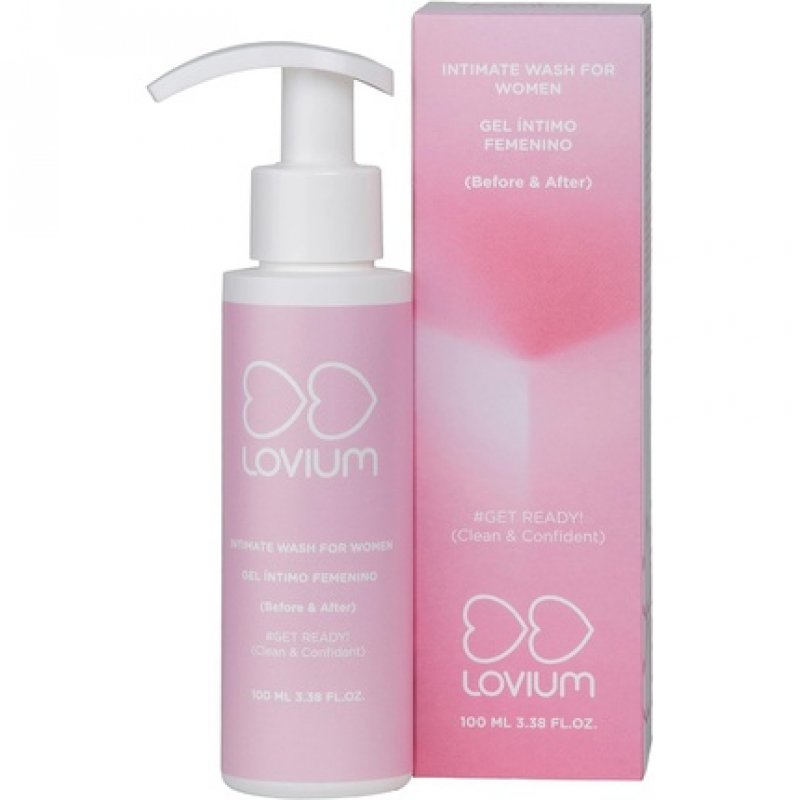 LOVIUM Intimate Gel for Women - Supports Vaginal Hygiene - Maintains Microbiota - With Aloe Vera - Moisturizing and