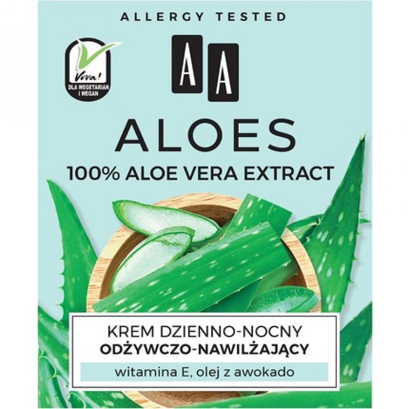 AA Aloes 100% Aloe Vera Extract Day Night Conditioning Moisturizer