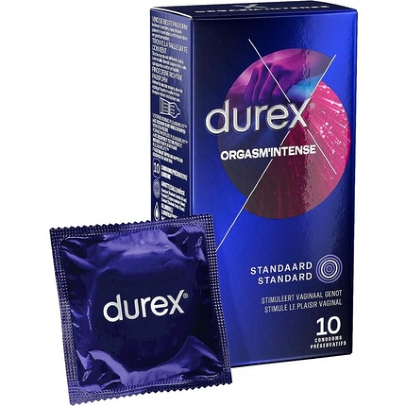 Durex Orgasm Intense Condoms 10 Count