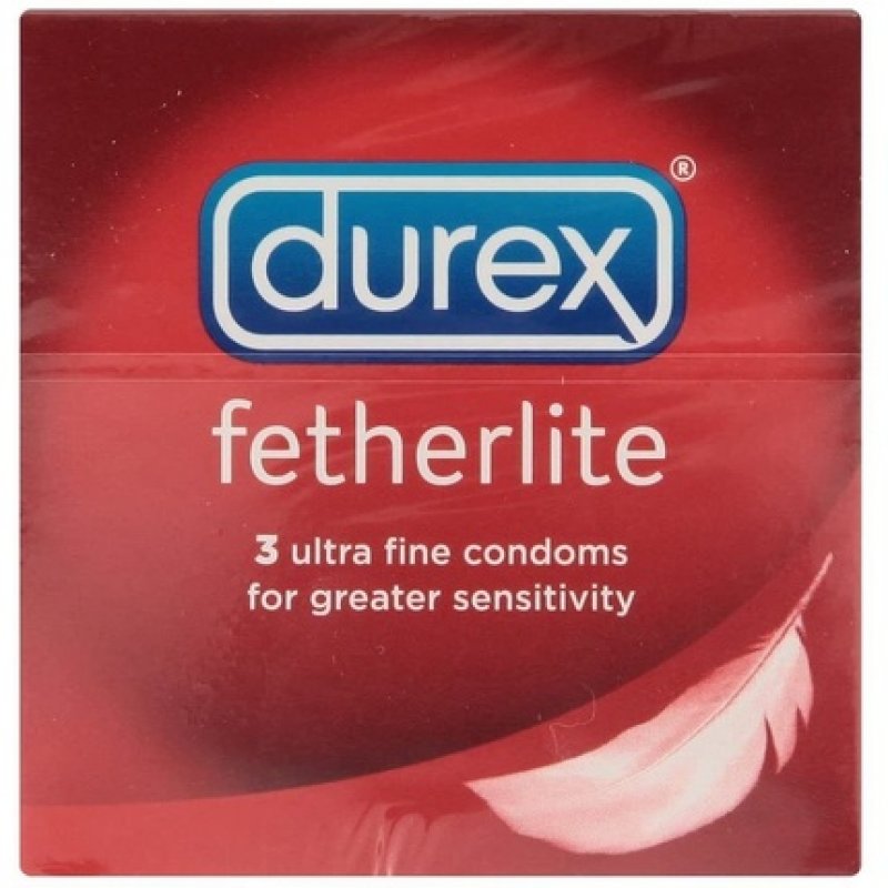 Durex Featherlite Ultra Thin Elite Feel Extra Safe Condoms