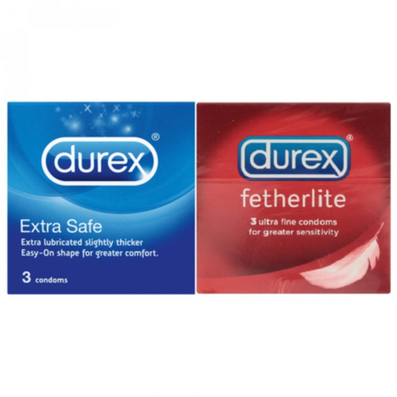 Durex Featherlite Ultra Thin Elite Feel Extra Safe Condoms
