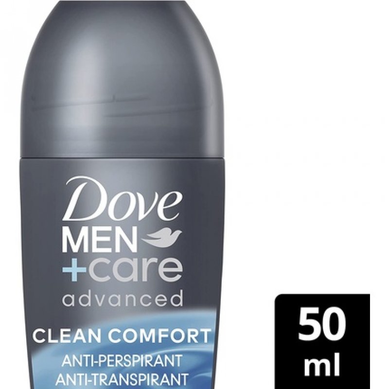 Dove Men Care Clean Comfort Deodorant for Men with Triple Action Technology 50ml