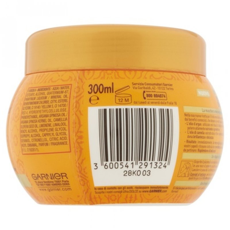 Garnier Ultra Dolce Wonderful Argan Oil Mask