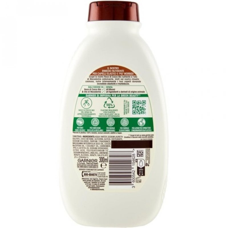 Garnier Coconut Milk Shampoo Ultra Dolce 300ml