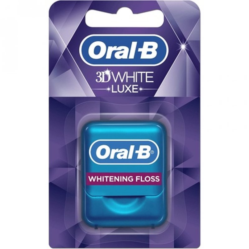 Oral-B 3DWhite Luxe Dental Floss Radiant Mint 35 Metres